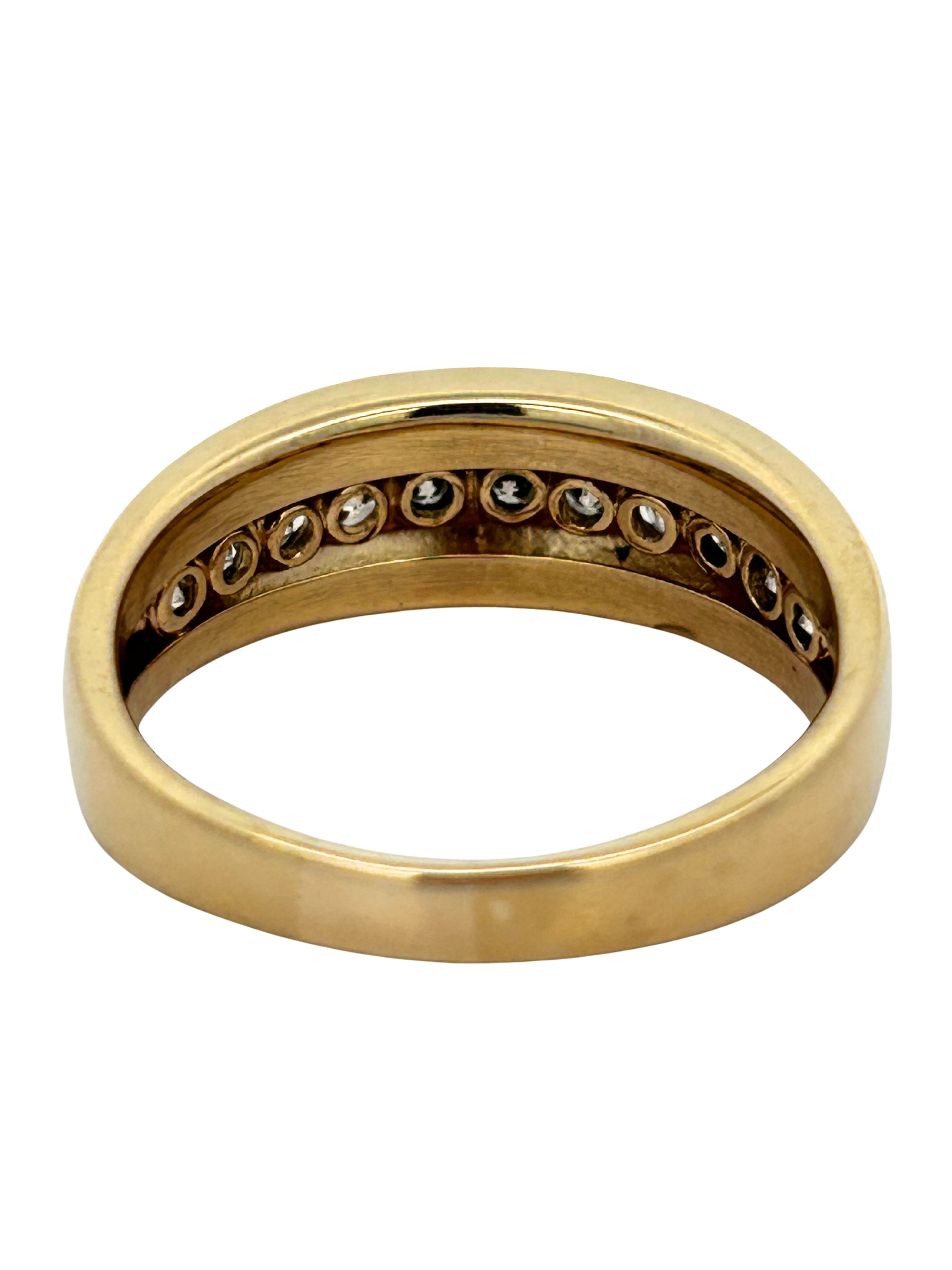 Mens Diamond Band Ring