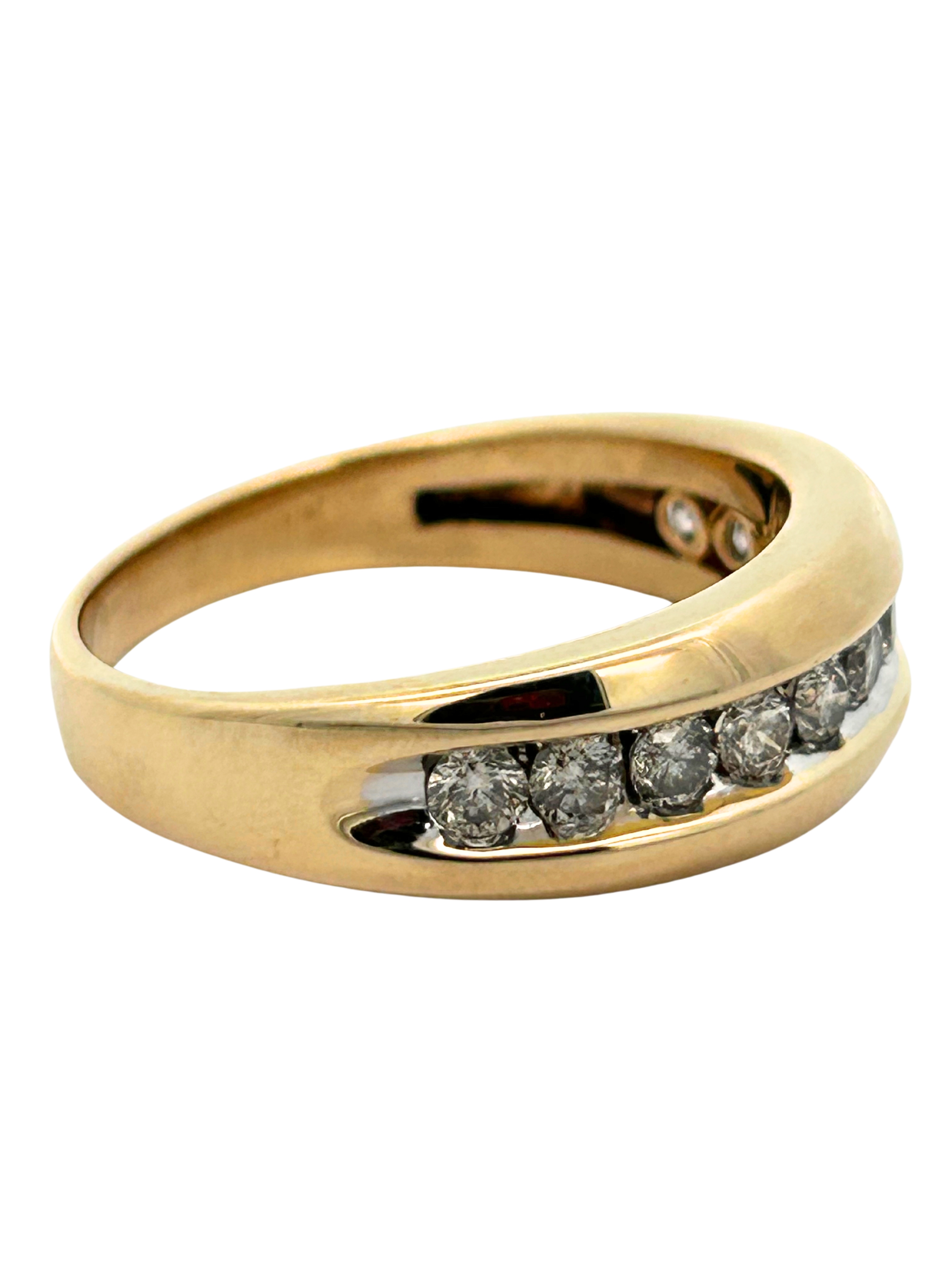 Mens Diamond Band Ring