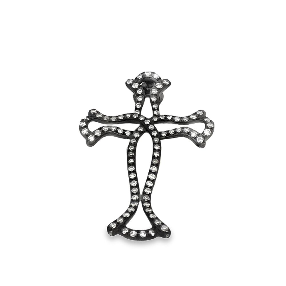 Diamond Cross Pendant. MCE1004/5-NOY 
This exquisite cross pendant features a graceful design 