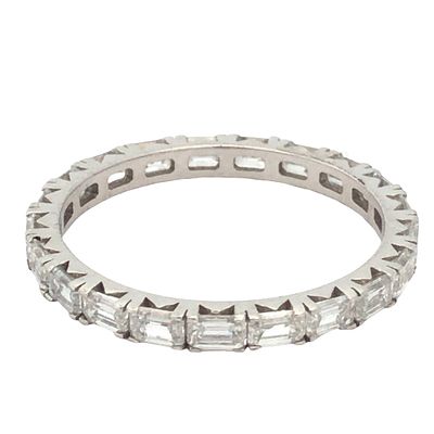 LAB DIAMOND ETERNITY BAND. *LSD0048/2-OON 
Experience endless sparkle with this beautiful lab 