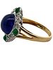 Tanzanite, Emerald & Diamond Ring. CJI1962/4-MSTS 
This exquisite ring features a substantial Image - 2