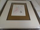 Salvador Dali Hand Signed, Water Color with Litho. BAT725/1-AYSS 
Description: Terpsichore Image - 1