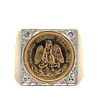 Iconic 2 Pesos Gold Coin Ring. S/15.3-MOSS 
This distinctive ring proudly showcases a genuine Image - 1