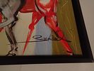 Alfred "Alex" Gockel Acrylic on canvas Signed. BAT525/12-ESS 
Description: Red &amp; Gray Horse Image - 1
