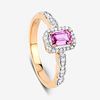 Pink Sapphire & Diamond Ring. QJ8421/52 - ENK 
Radiating with delicate color and brilliant Image - 1