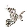 Diamond Squirrel Diamond Brooch. IS2172/25-ASS 
This figural brooch is a charming piece. It Image - 1