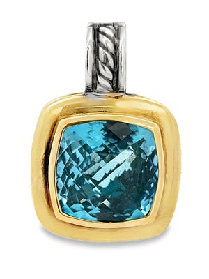 David Yurman Albion Enhancer Pendant. JS/8-YYS 
Exquisite David Yurman Albion Enhancer Pendant. 