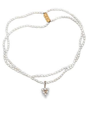Mikimoto Akoya Double Strand Pearl Necklace. DTI0339/69-LES 
This exquisite Mikimoto Akoya 
