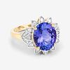 5.40 CT Tanzanite and Diamond Ring. QJ8423/57-MSKN 
This exquisite tanzanite and diamond ring Image - 2