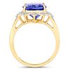 5.40 CT Tanzanite and Diamond Ring. QJ8423/57-MSKN 
This exquisite tanzanite and diamond ring Image - 5