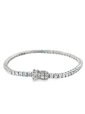 5.10 Carat Diamond Tennis Bracelet. PAD0837/4-OTSN 
DIAMONDS: Natural (61) 
Shape: Round 
