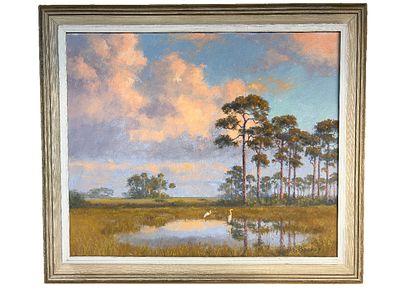 A.E. Backus Oil on Canvas Signed. S/AEB2-ESSSS 
Artist Name: A.E. Backus 
Medium: Oil on Canvas 