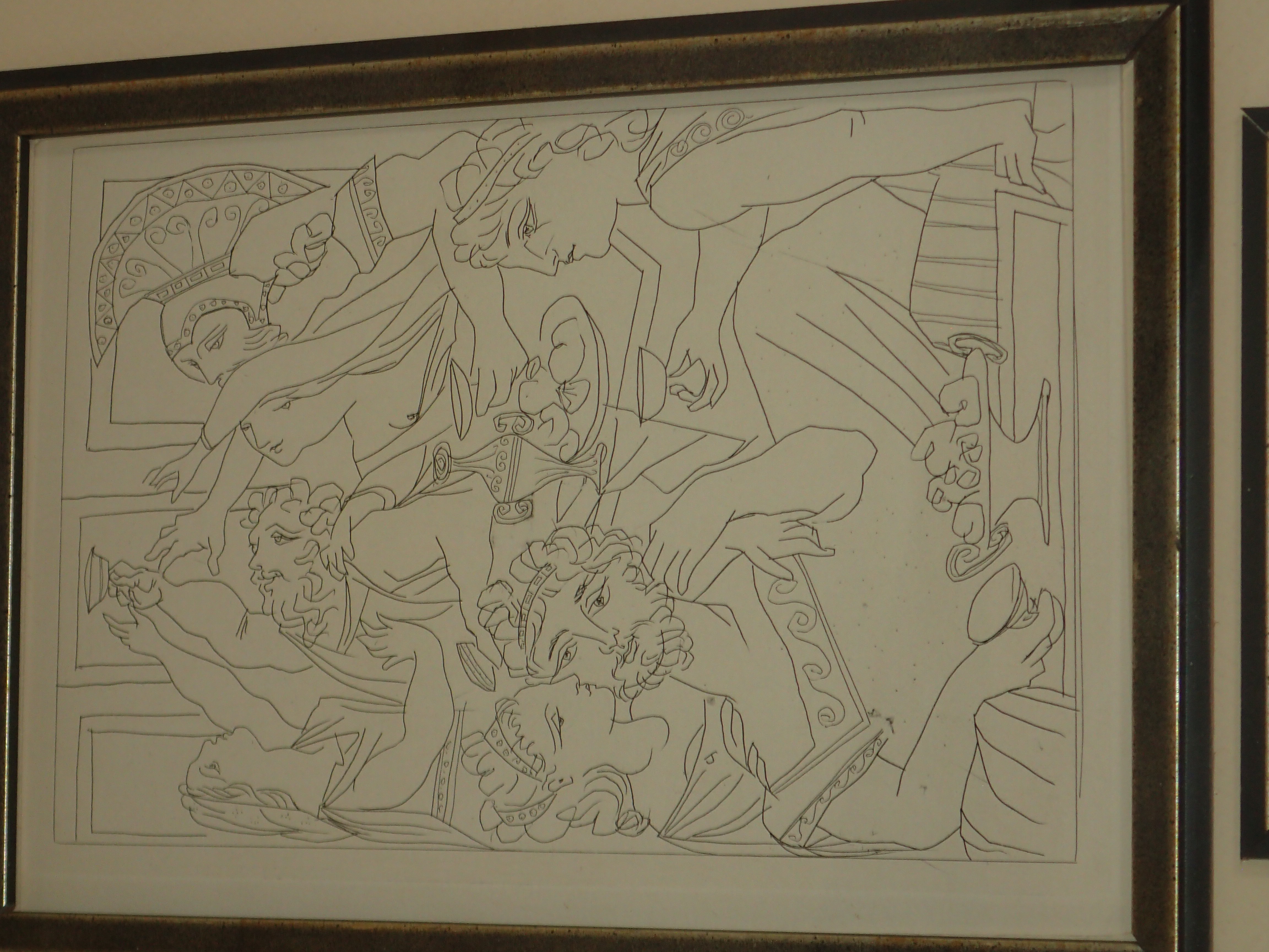 Pablo Picasso Etching on Paper Hand Signed 1934