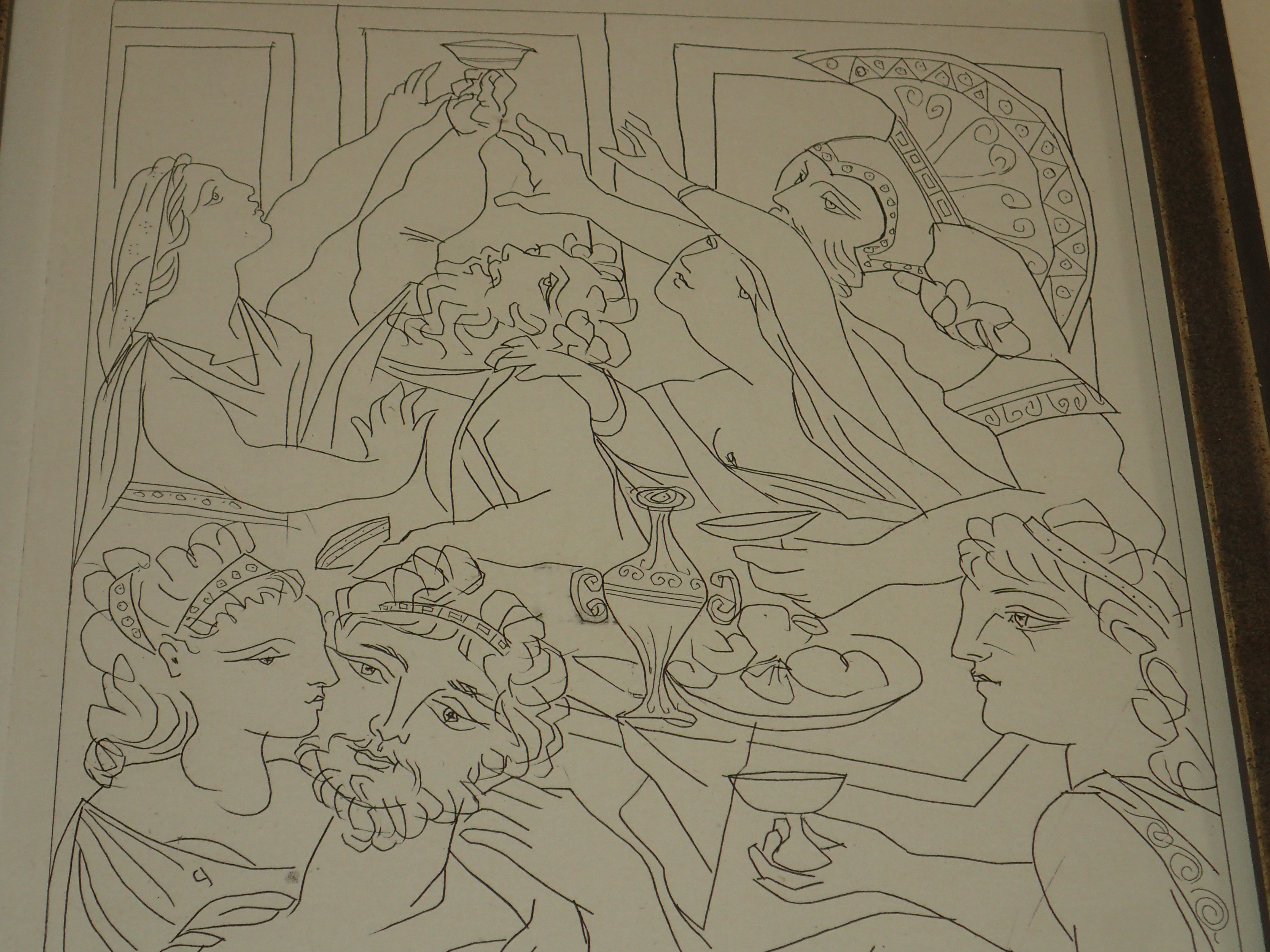 Pablo Picasso Etching on Paper Hand Signed 1934