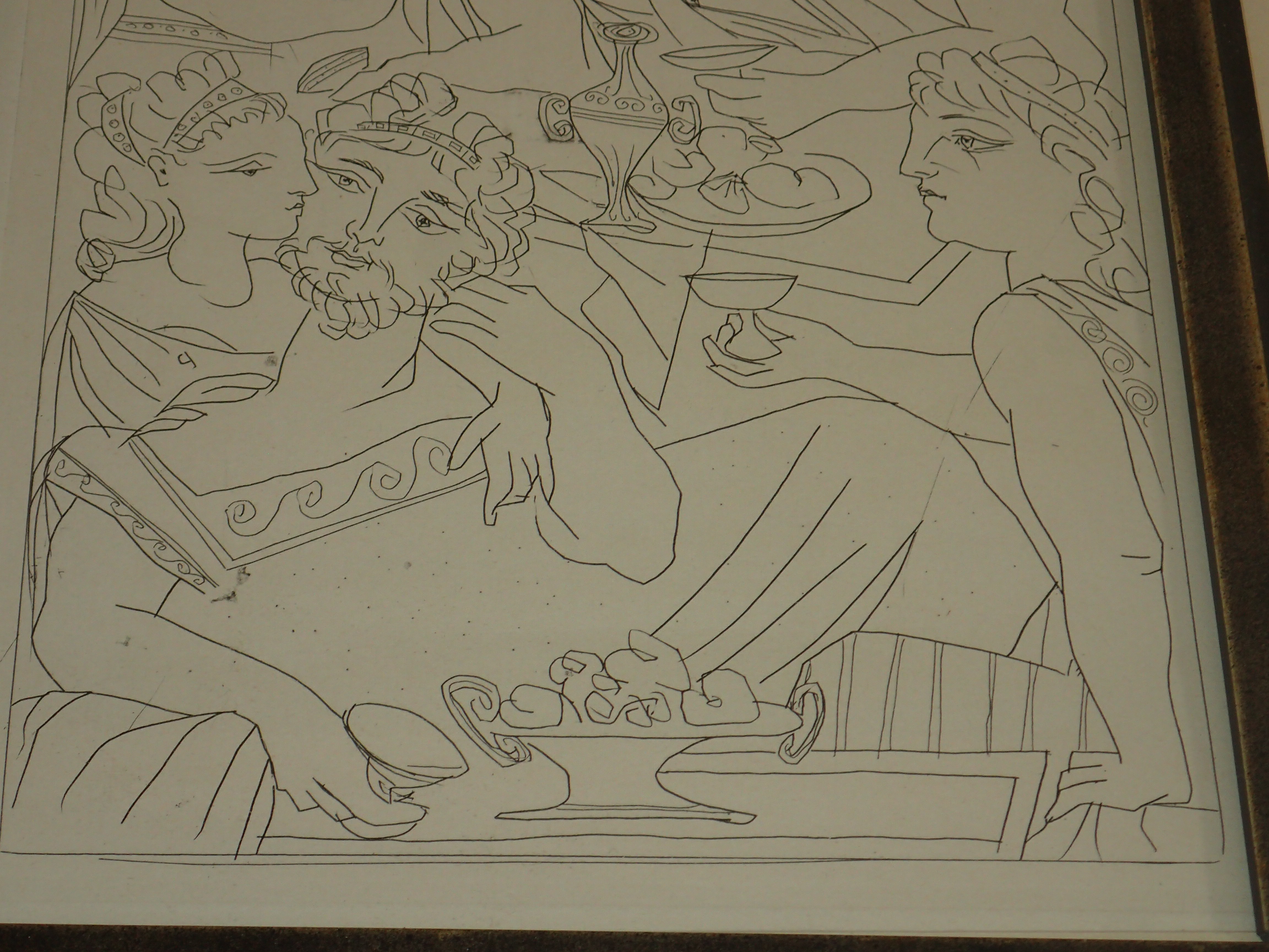 Pablo Picasso Etching on Paper Hand Signed 1934