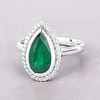 IGI 2.54 CT Emerald and Diamond Ring. QJ8423/46-MTLK 
This exquisite ring features a beautifully Image - 1