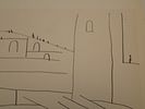 Pablo Picasso Offset Litho Wove Paper 1961. BAT0126/1-YSS 
Description: Toros y Toreros (Bulls Image - 5