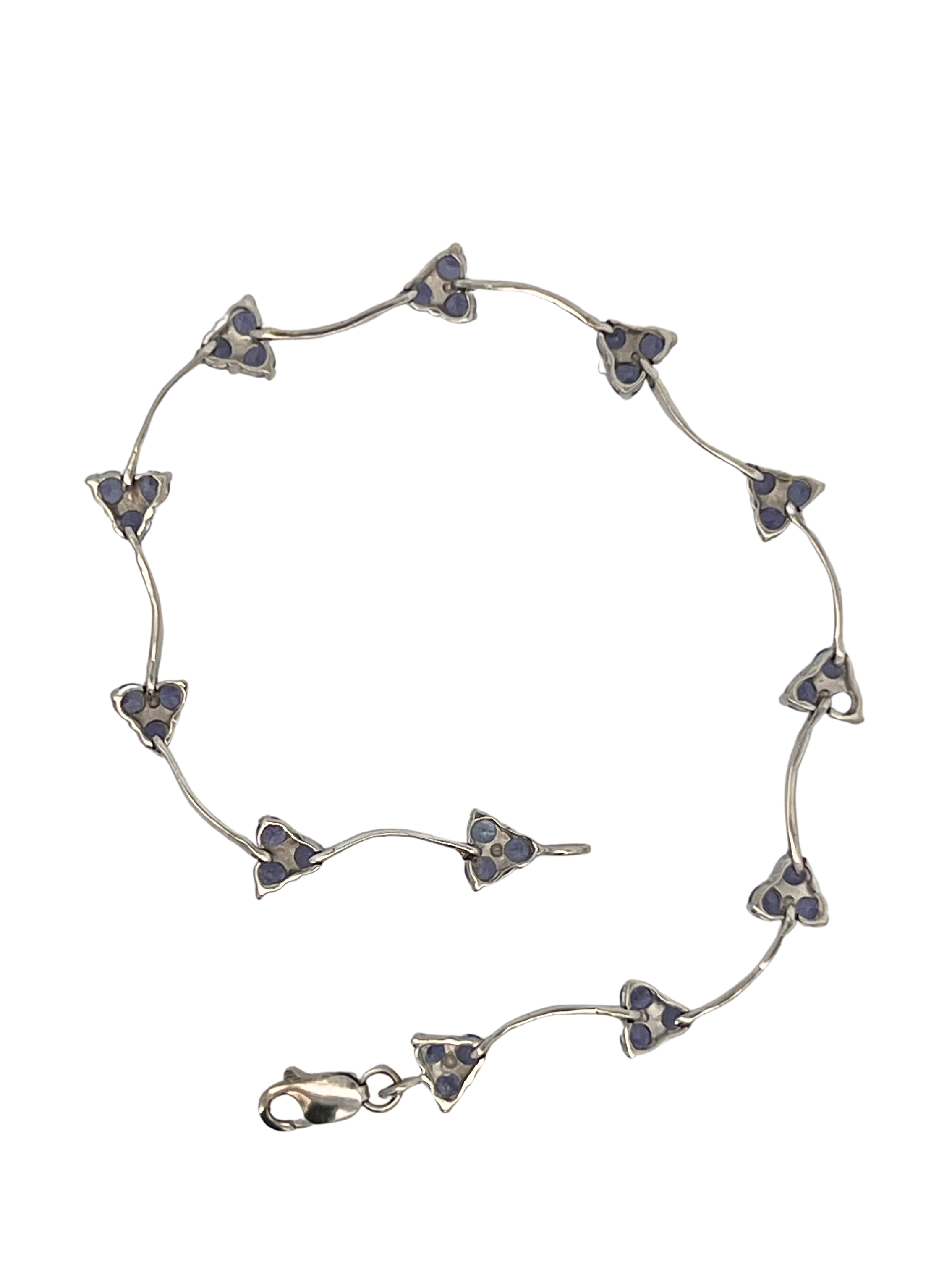 14K Tanzanite Bracelet
