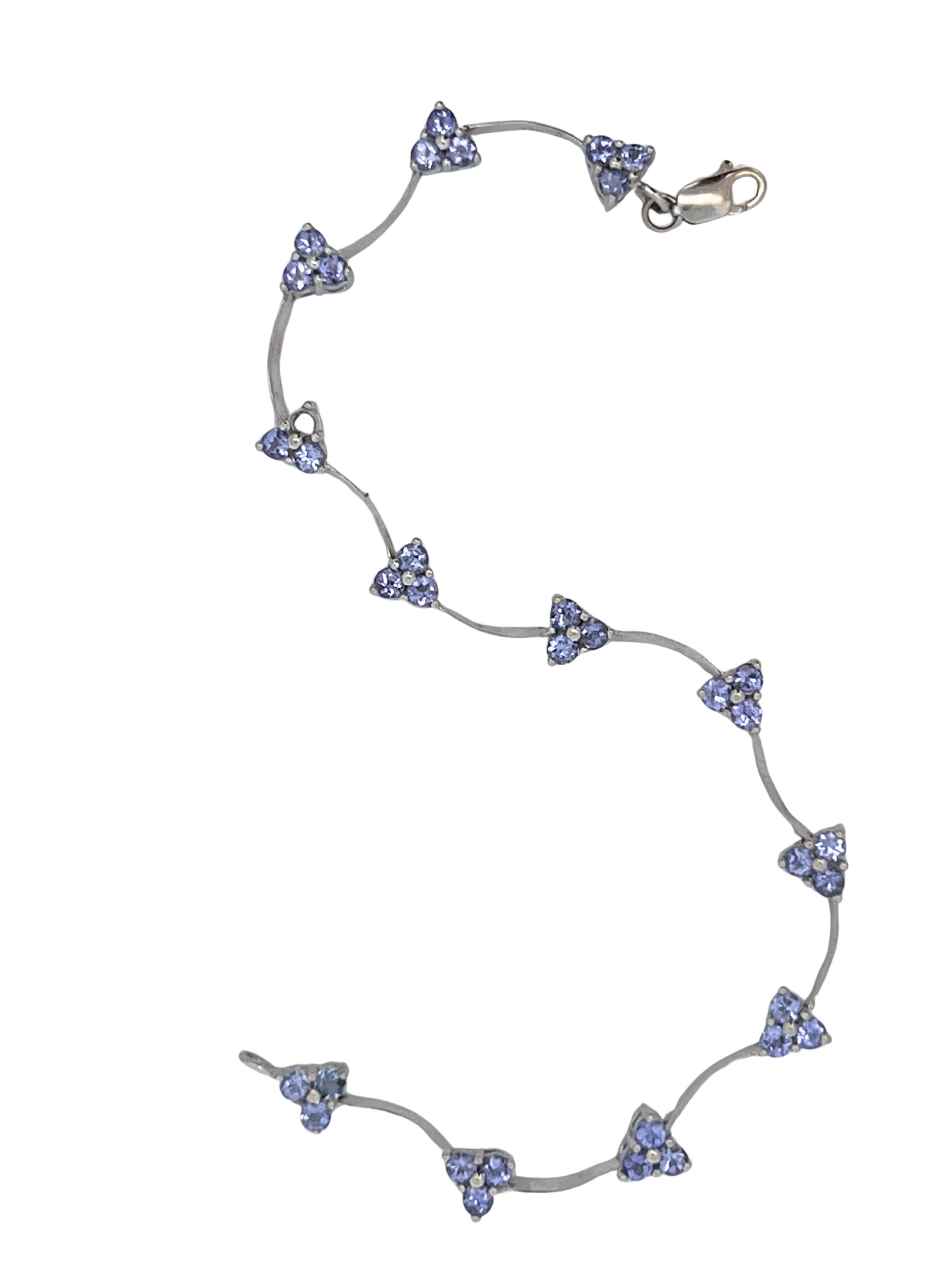 14K Tanzanite Bracelet