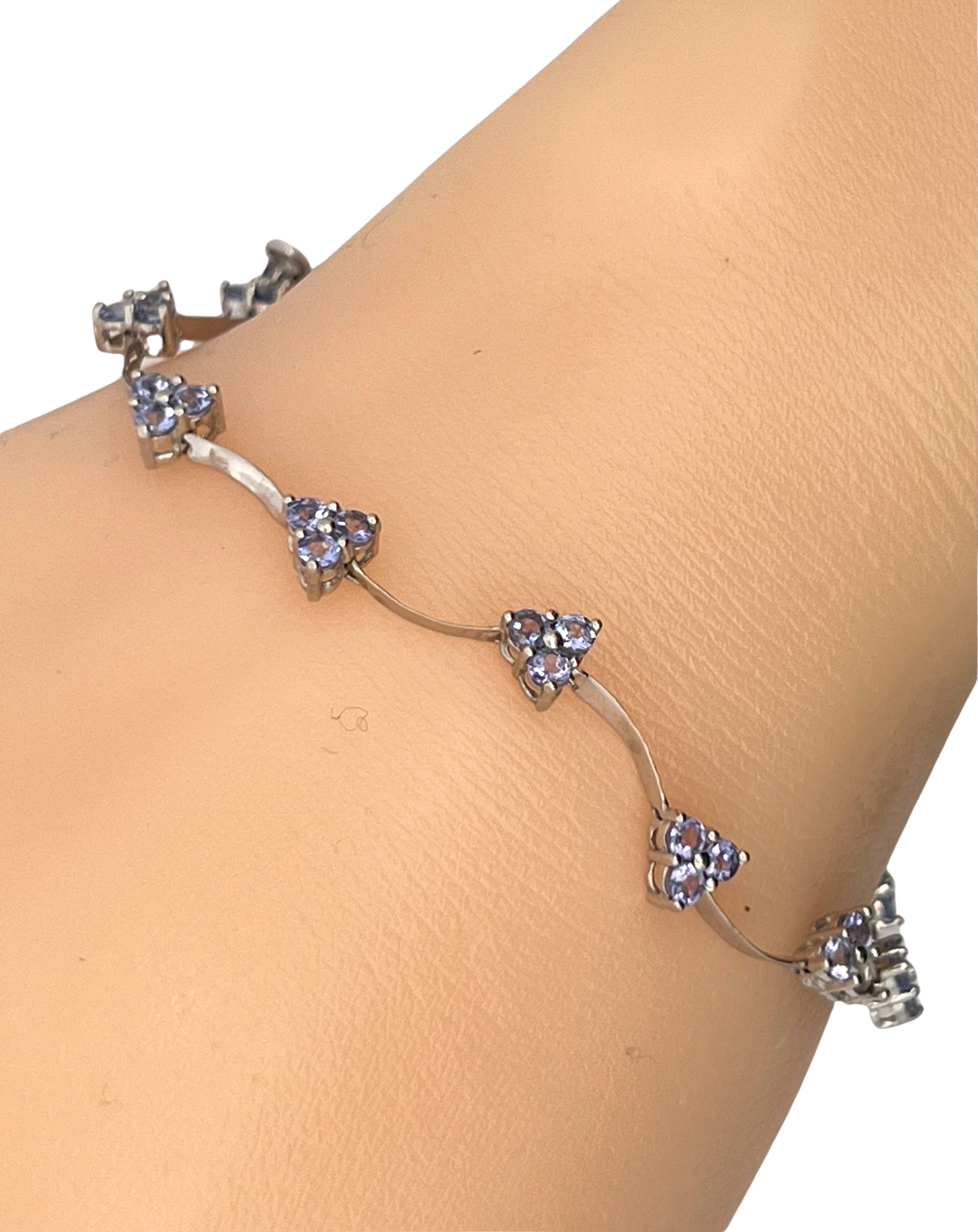 14K Tanzanite Bracelet