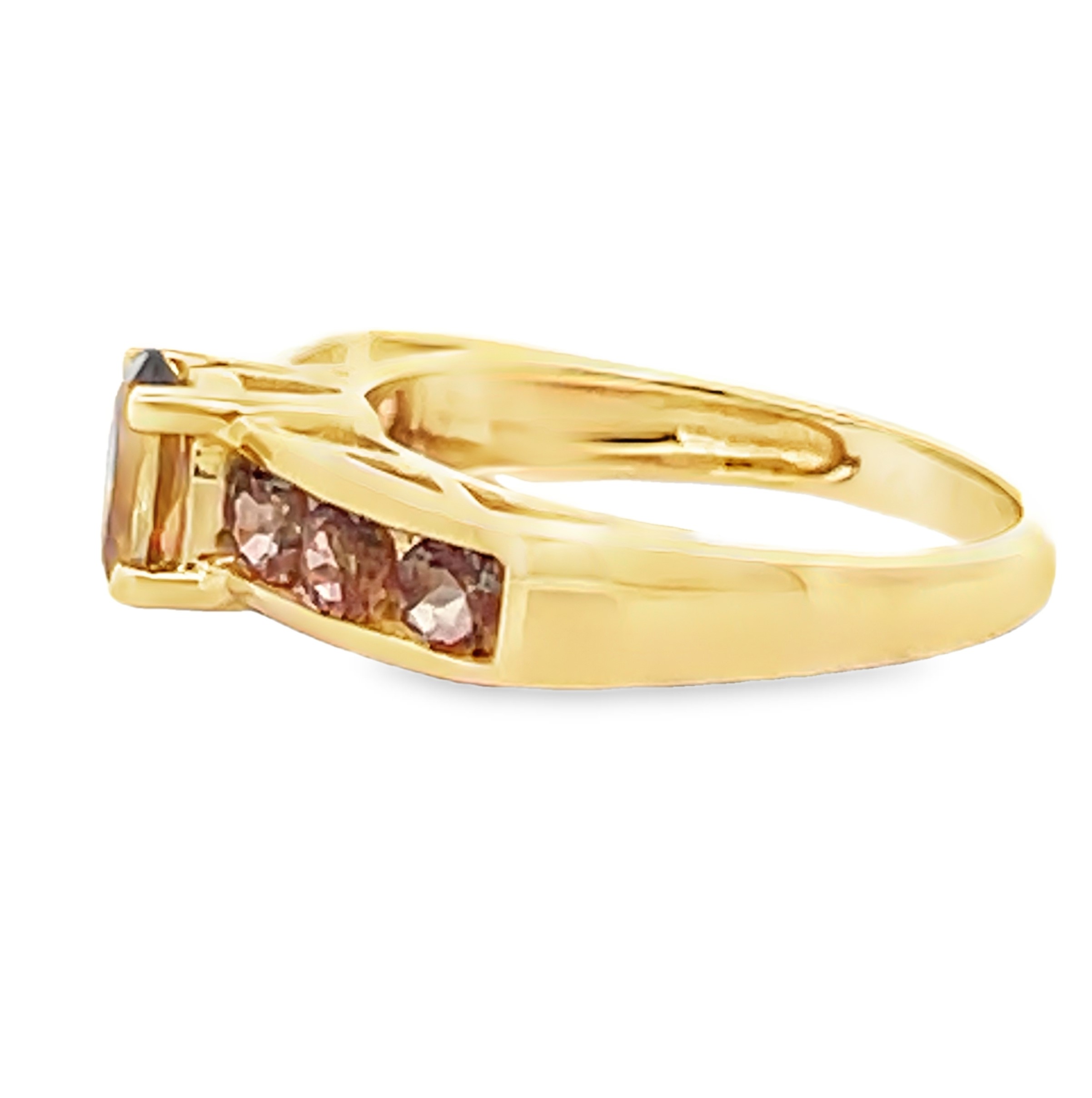 14K Quartz Ring