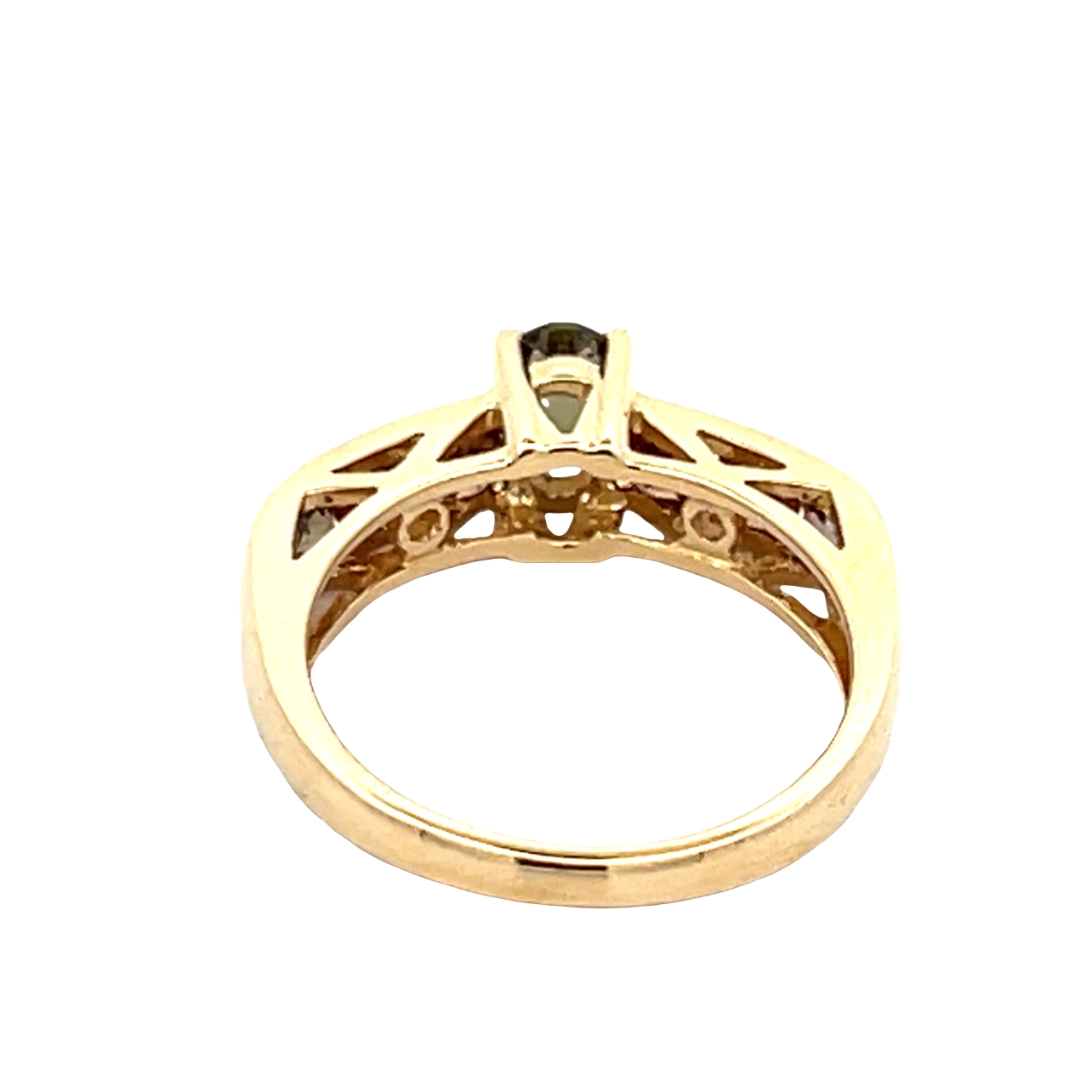 14K Quartz Ring
