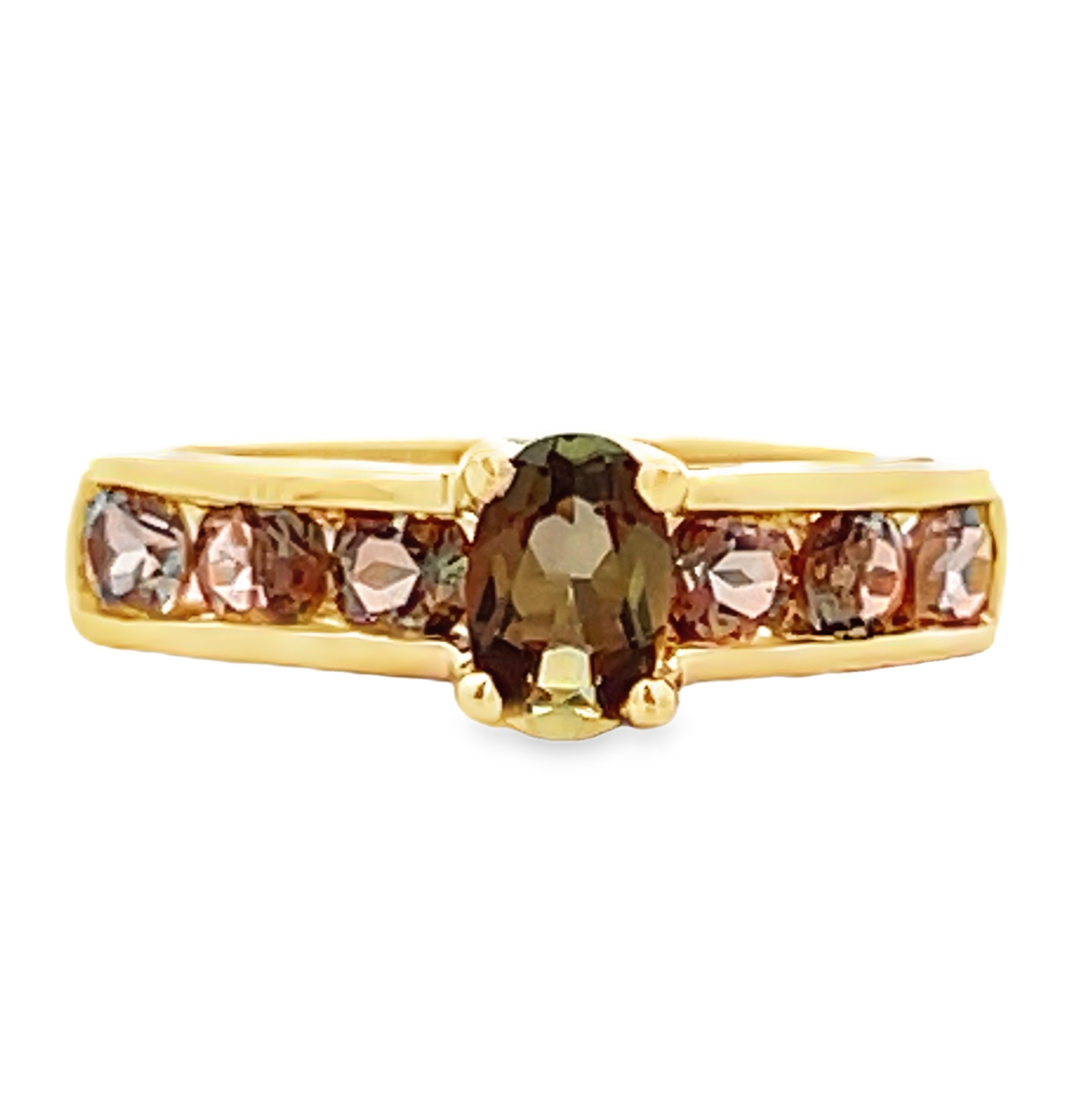 14K Quartz Ring