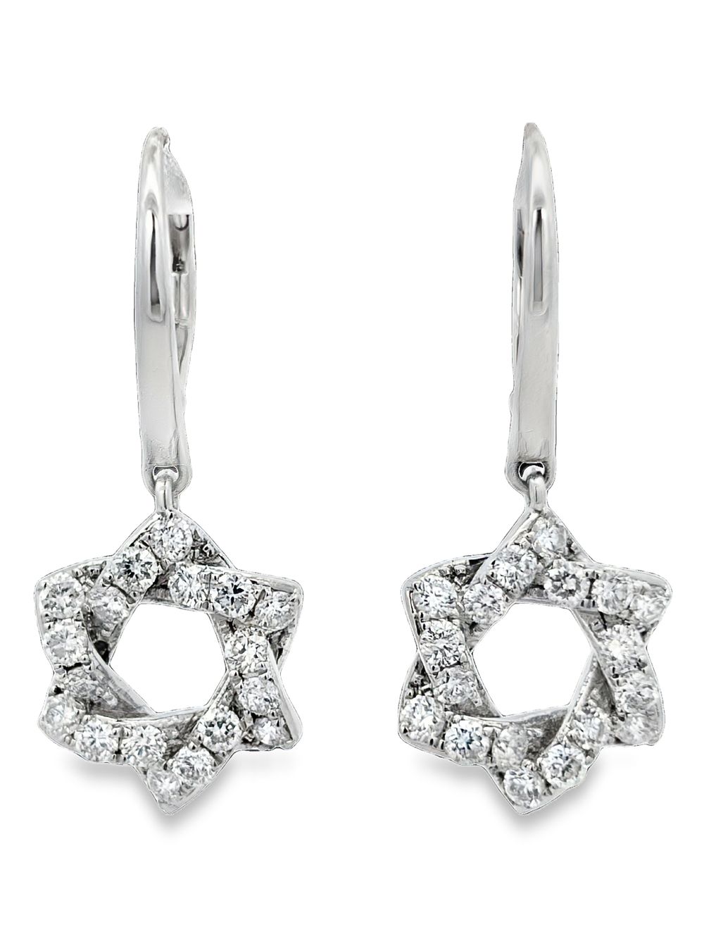 Diamond Star Earrings. CJI4693/19-MTNY 
Exquisitely crafted in 14K Gold, these earrings feature 
