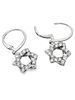 Diamond Star Earrings. CJI4693/19-MTNY 
Exquisitely crafted in 14K Gold, these earrings feature Image - 3