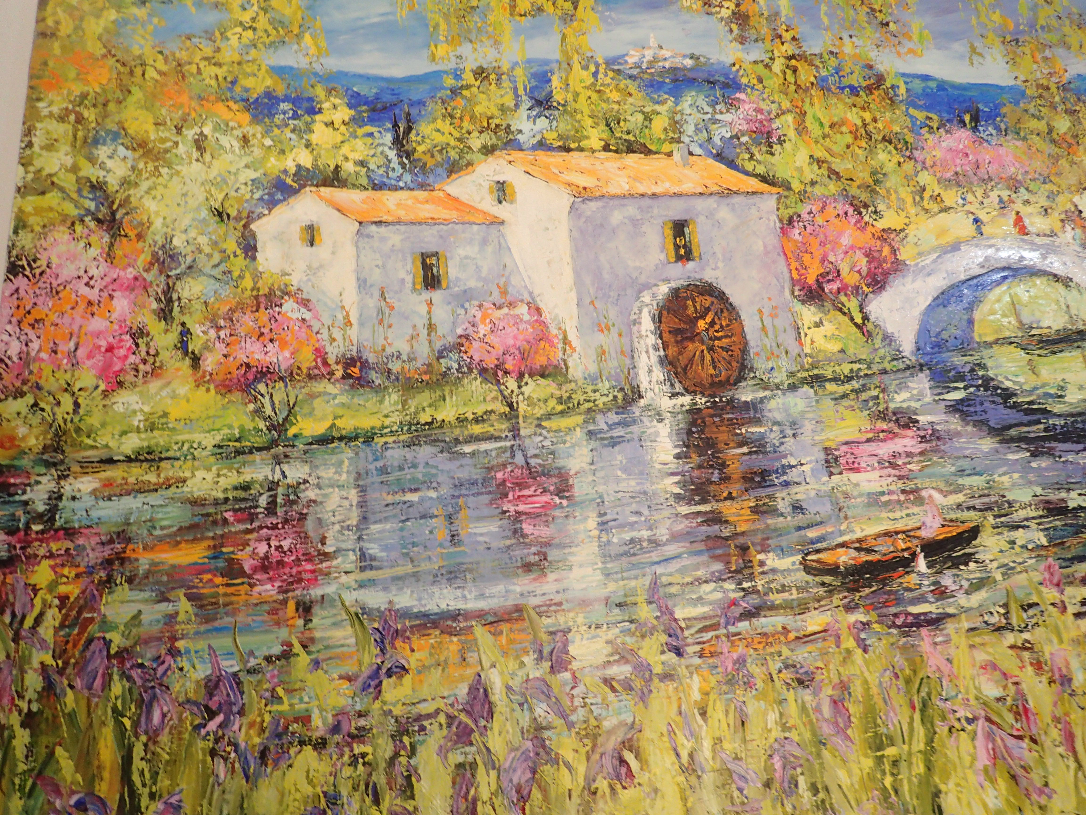 Duaiv Oil on Canvas Signed