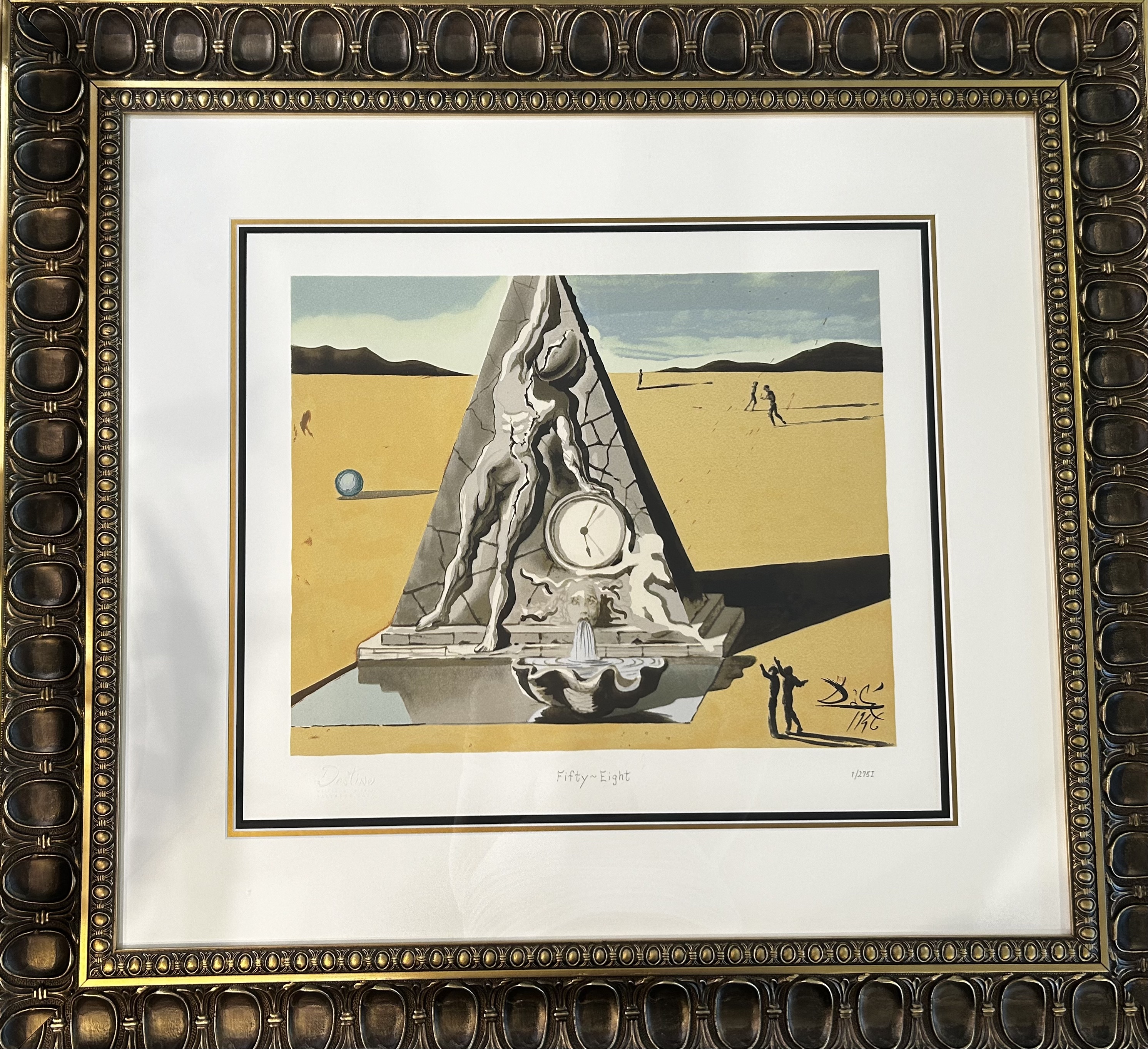 Salvador Dali Serigraph on Wove Paper Signed