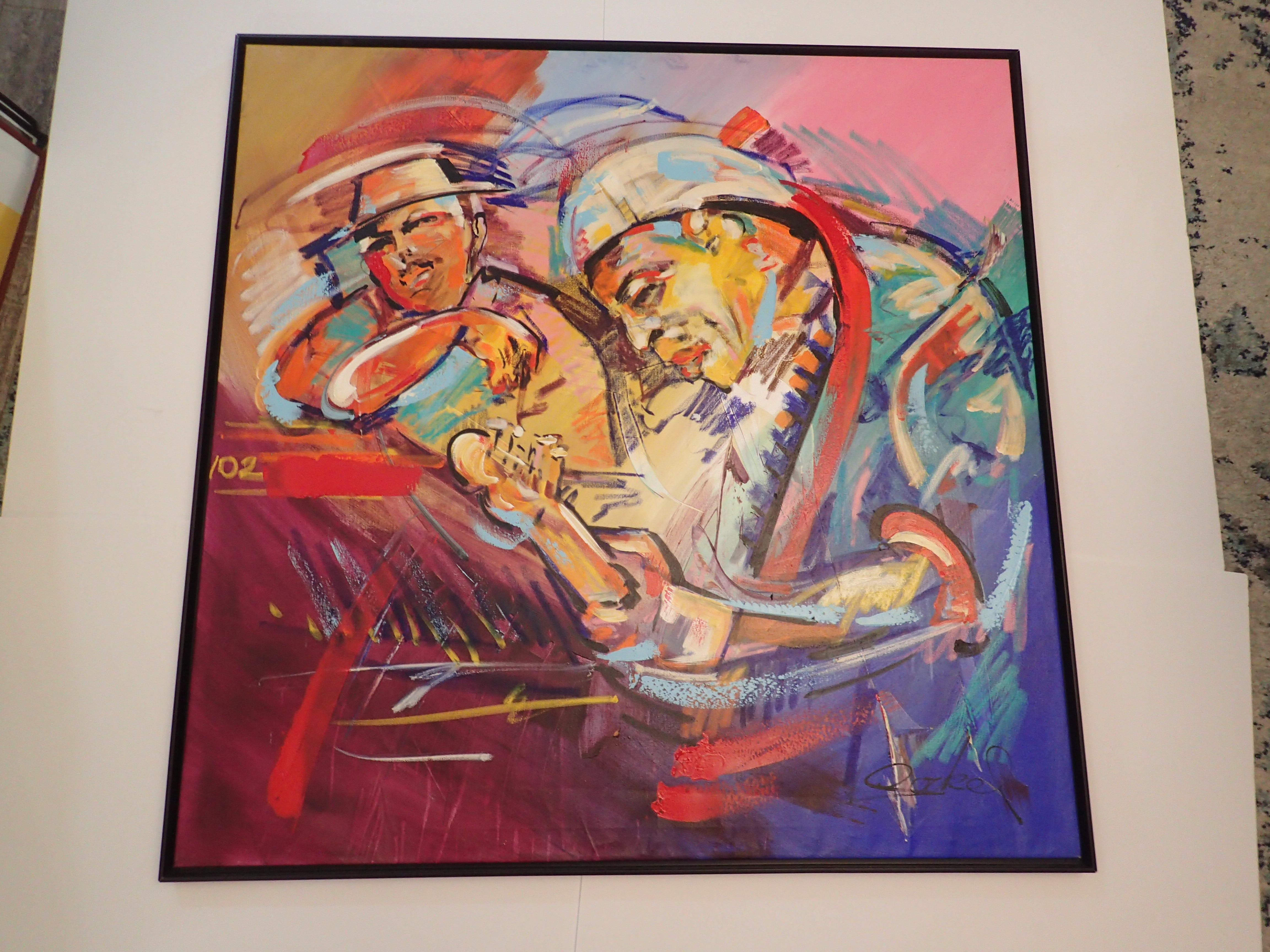 Alfred "Alex" Gockel Original Acrylic on Canvas Signed