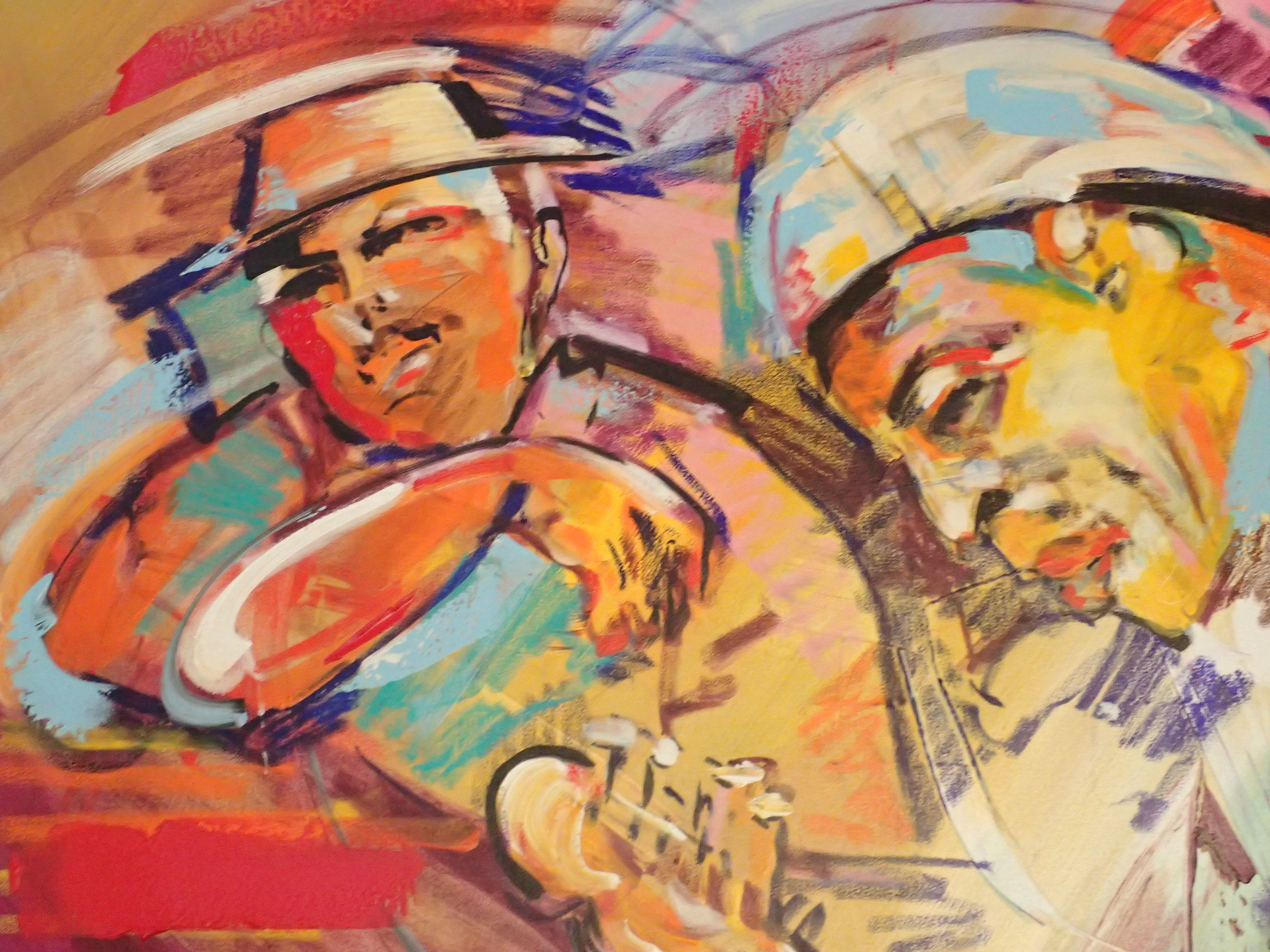 Alfred "Alex" Gockel Original Acrylic on Canvas Signed