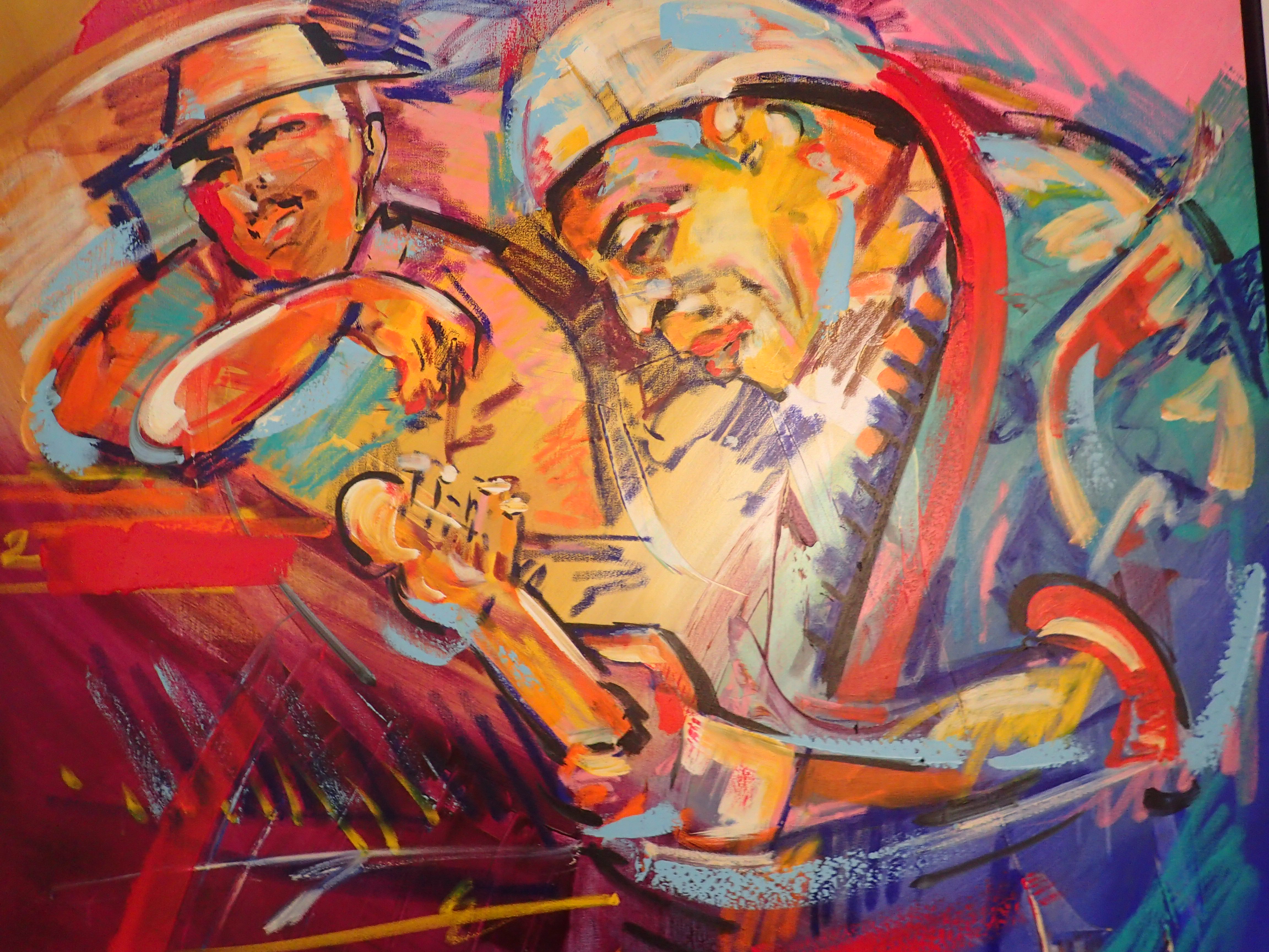 Alfred "Alex" Gockel Original Acrylic on Canvas Signed