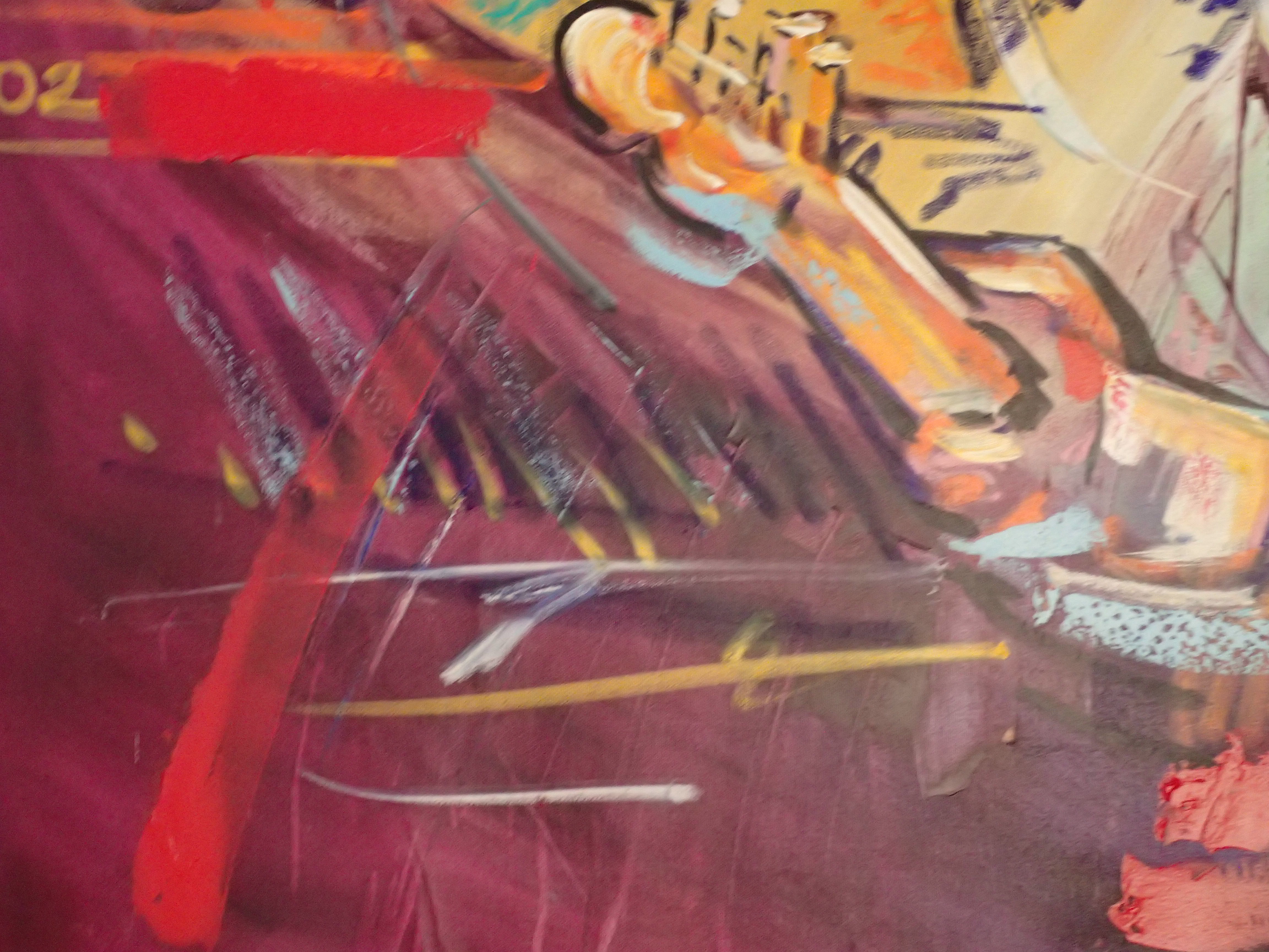 Alfred "Alex" Gockel Original Acrylic on Canvas Signed