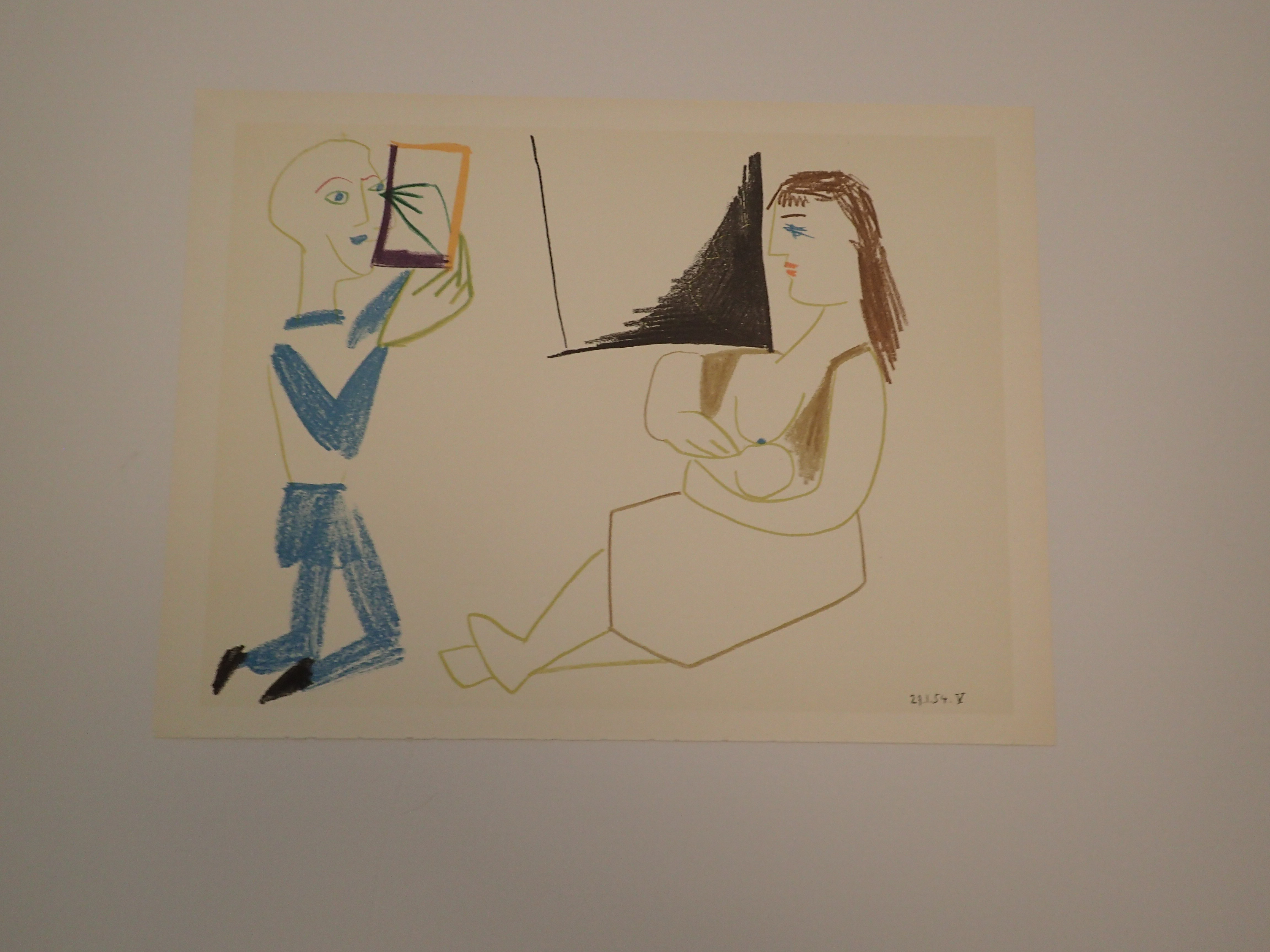Pablo Picasso Offset Litho on Paper 1954