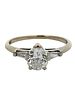 Pear Diamond Bridal Set Ring. ISL2293/76-MKYS 
Secure this elegant and timeless 14K White Gold Image - 1