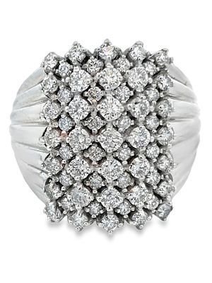 1.60CTW Diamond Ring. GS6259/4-MNSS 
Crafted in polished 14k gold, this ring features a 