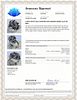 14K Sapphire & Diamond Domed Cluster Ring. This striking 14K white gold ring is a magnificent Image - 4
