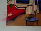 Fanch Ledan Serigraph on canvas Signed
. BAT525/24-MSS 
Description: Balcony over Bahia 
Artist Image - 4