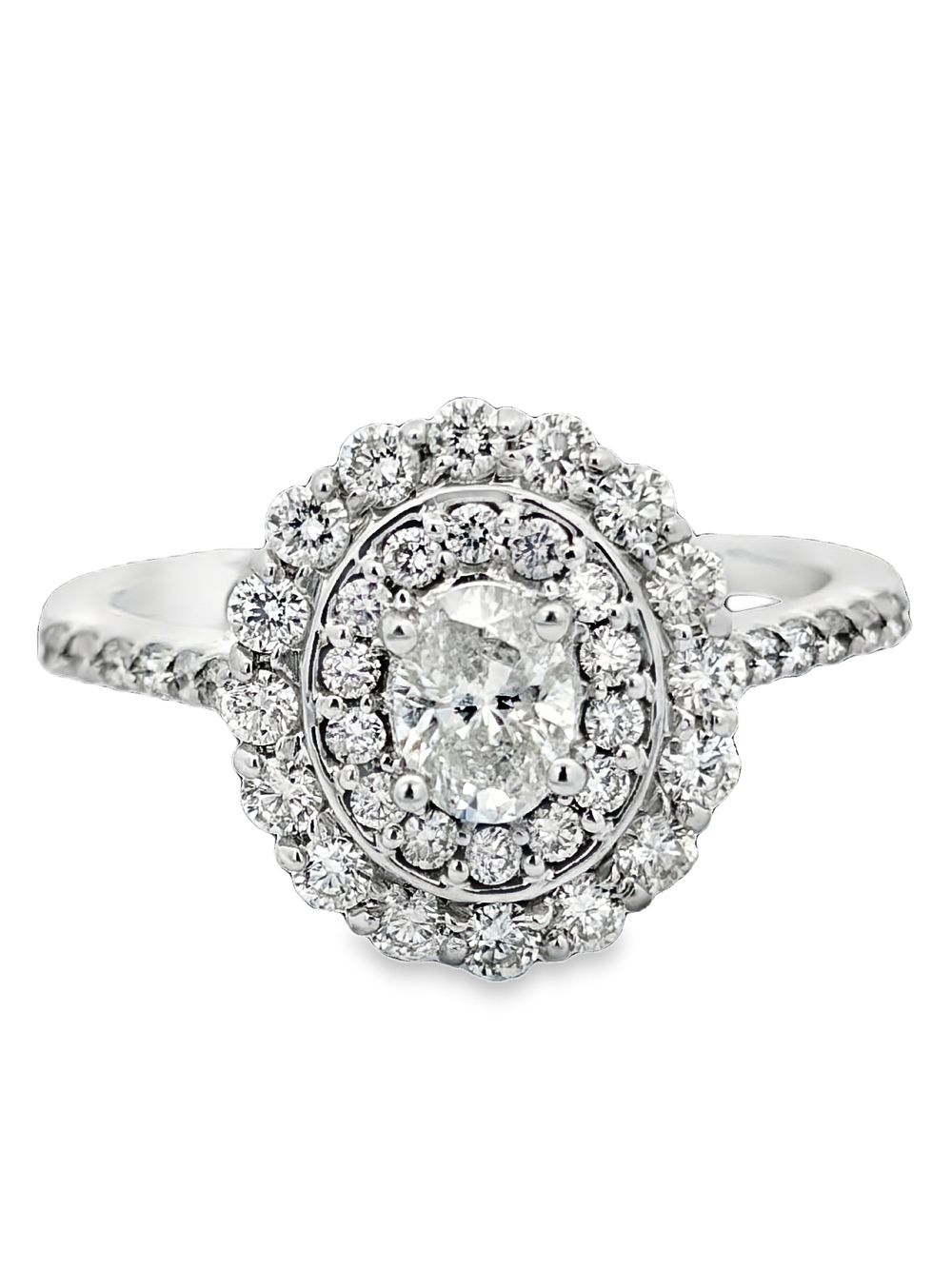 1.00CTW Diamond Ring. GS6259/41-KSS 
Crafted in elegant 14K white gold, this stunning ring 