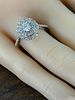 1.00CTW Diamond Ring. GS6259/41-KSS 
Crafted in elegant 14K white gold, this stunning ring Image - 4