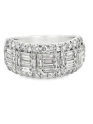 1.50 CTW Diamond Anniversary Ring. GS6259/25-MMYS 
Celebrate your milestone with this exquisite 