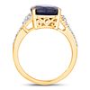 Blue Sapphire and Diamond Ring. QJ8423/19-MLTL 
This breathtaking ring captures the essence of Image - 4