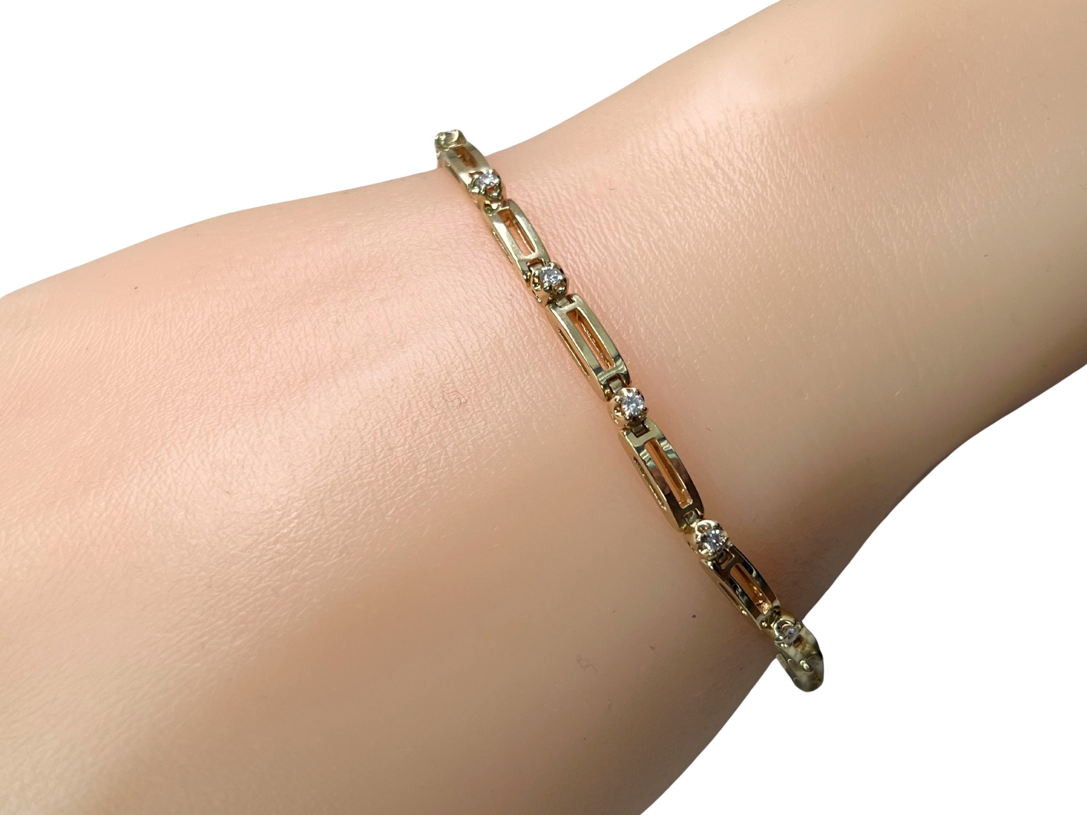 14K Diamond Bracelet