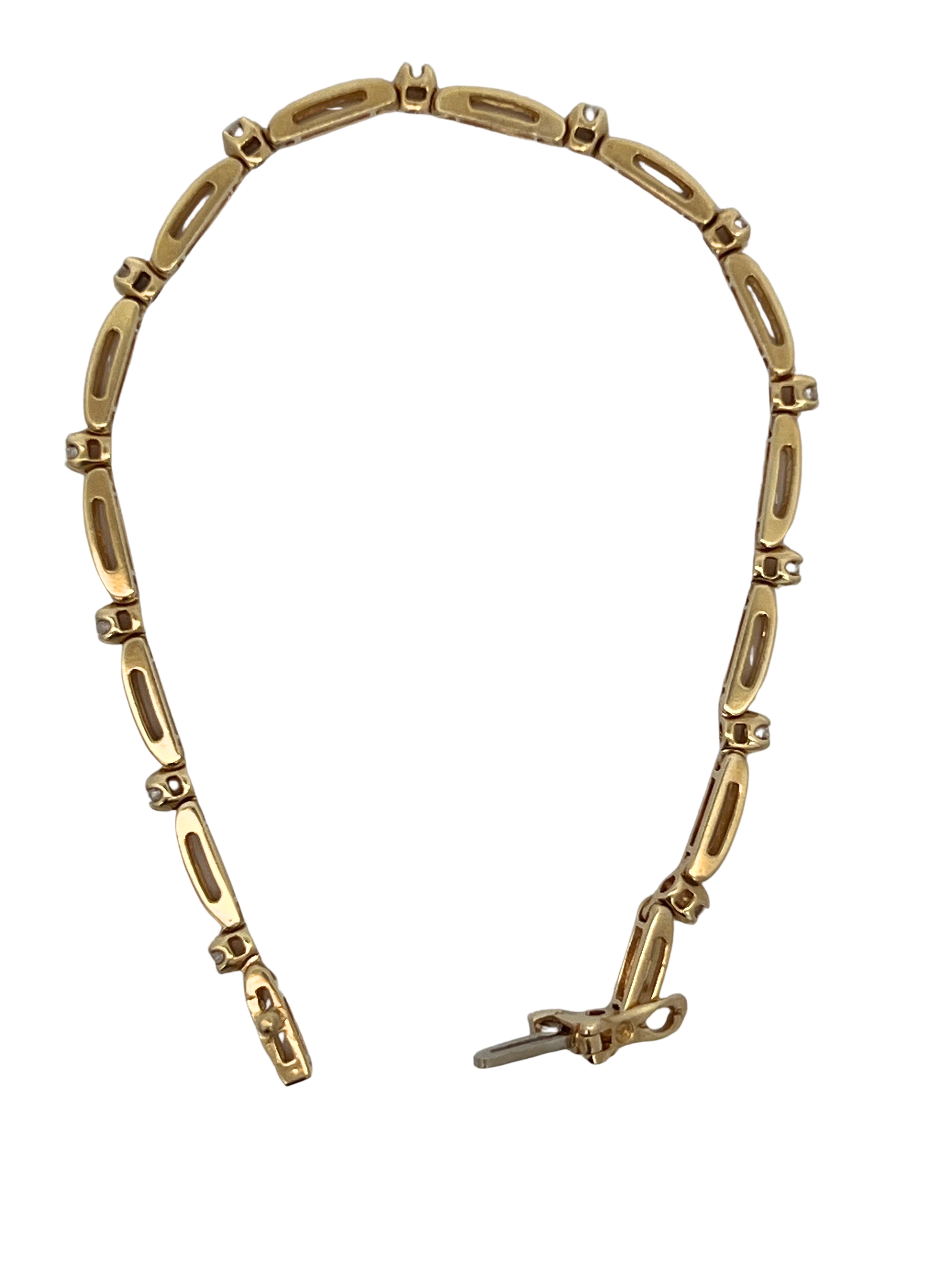 14K Diamond Bracelet