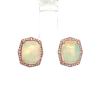 EFFY Opal & Diamond Earrings. DTI0014/27-YTK 
A captivating fusion of fire and light, these EFFY 