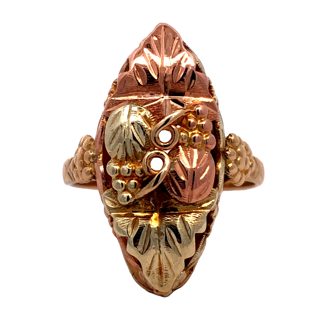 Vintage Black Hills Gold Ring