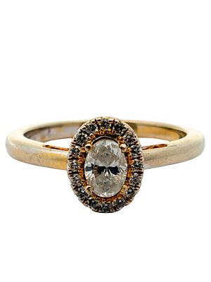 Retro Diamond Ring. ISL2293/50-TSS 
Retro Diamond Ring 
CENTER DIAMOND: Natural 
Shape: Round 