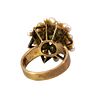 Pearl Cluster Ring. S/8.5-TSS 
This is a vintage-inspired pearl cluster ring, crafted in Image - 2